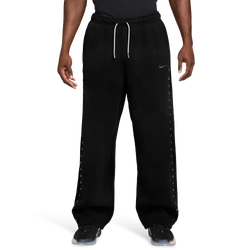 Men's - Nike JA Tech Fleece SI Open Hem Pants - Black/Ice Silver