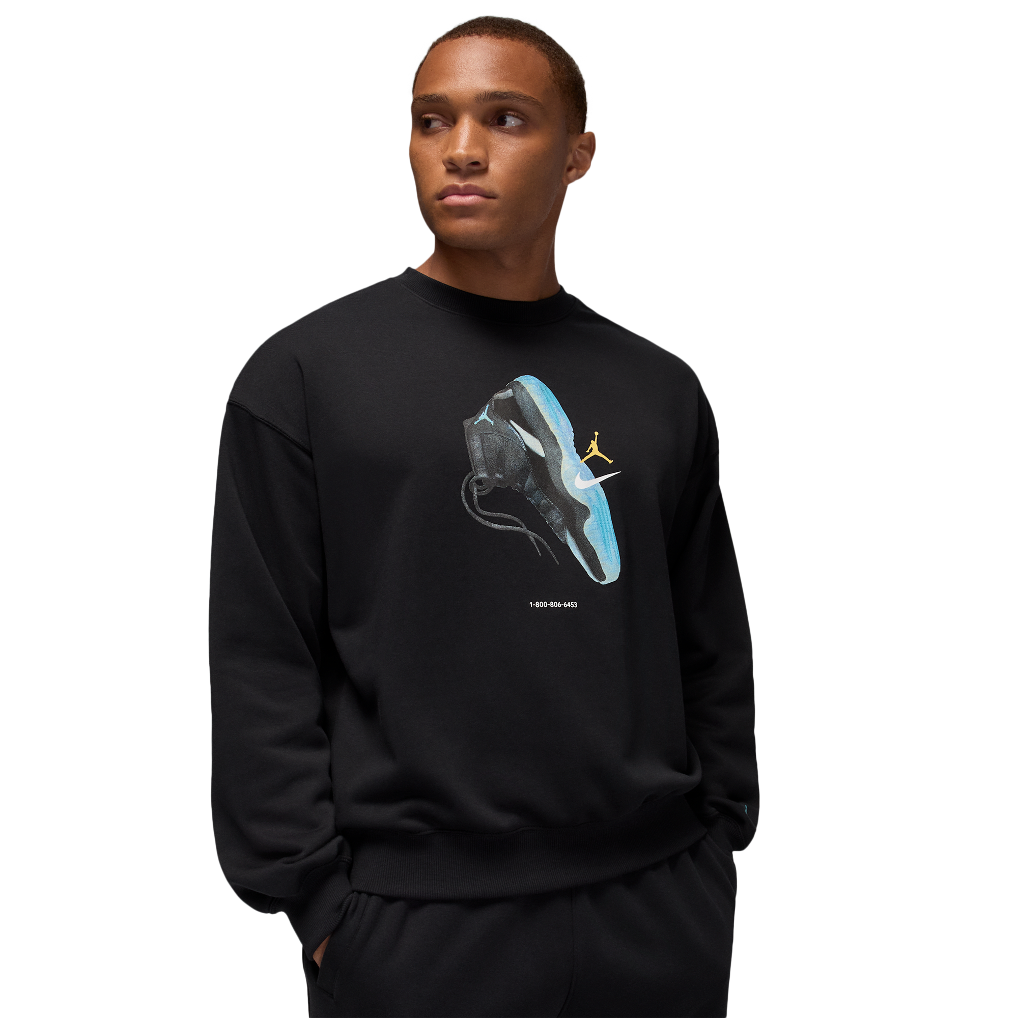 Jordan Brooklyn AJ11 Fleece Crew LB - Men's