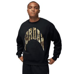 Men's - Jordan MJ BRK RLT GFX Crew LB - Sail/Black