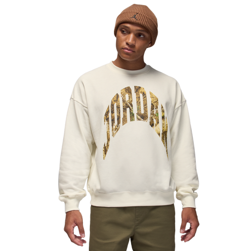 Jordan X Realtree Oversize Graphic Crewneck Sweatshirt In Multi