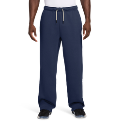 Men's - Nike TF SI Brsh Open Hem Pant - Navy/White
