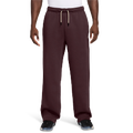 Nike TF SI Brsh Open Hem Pant - Nike Maroon/White