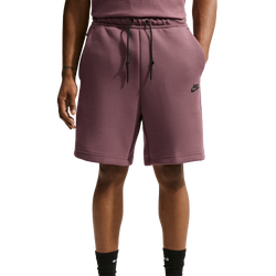 Men's - Nike Tech Fleece Shorts - Black/Tattoo