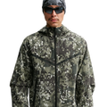 Nike Tech Dri-FIT Woven WR FZ Jacket AOP - Nike Silver Sage/Black
