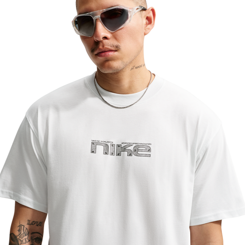 MENS - Nike NSW Loose Race Helmet Tee - Off White