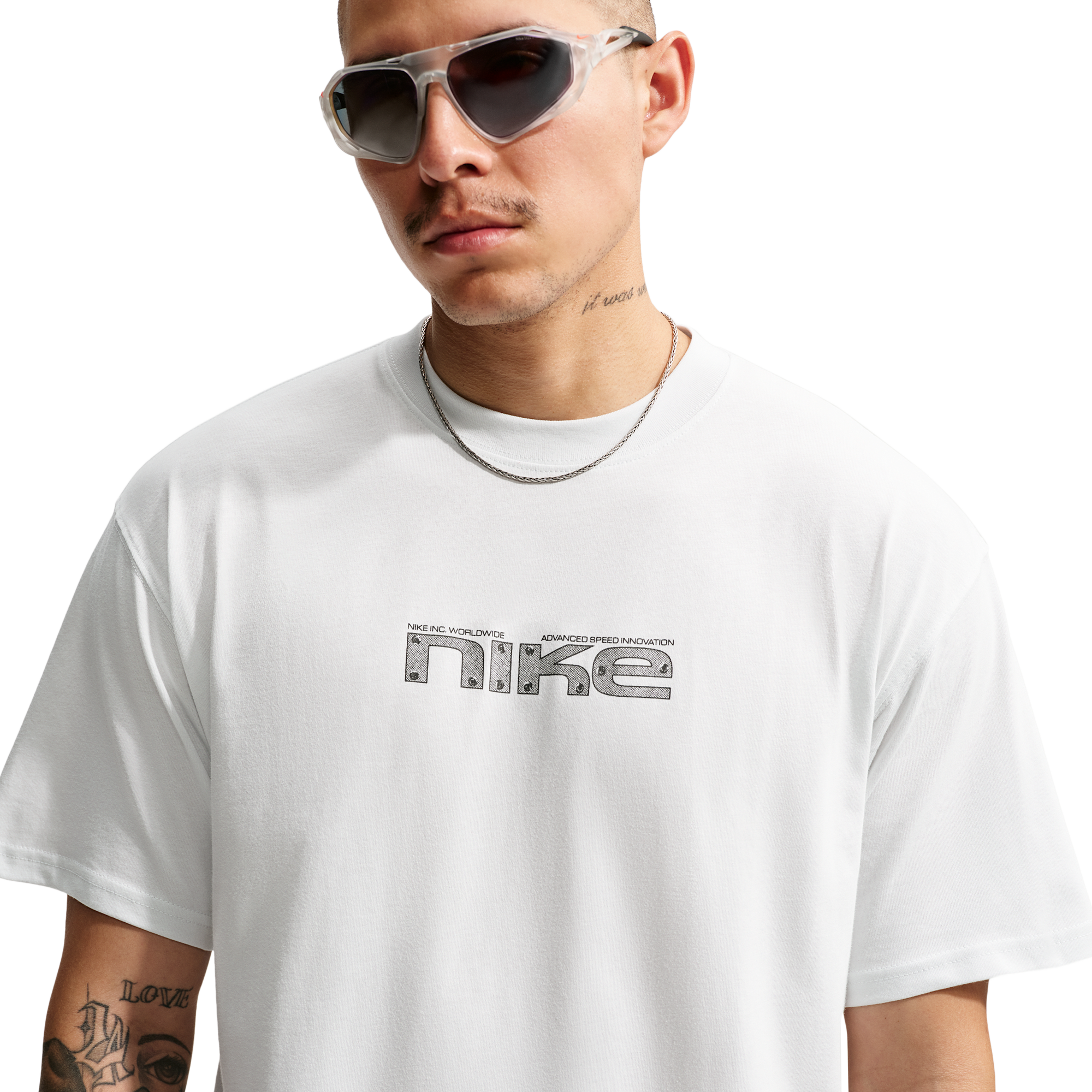 Nike NSW Loose Race Helmet Tee - Men's