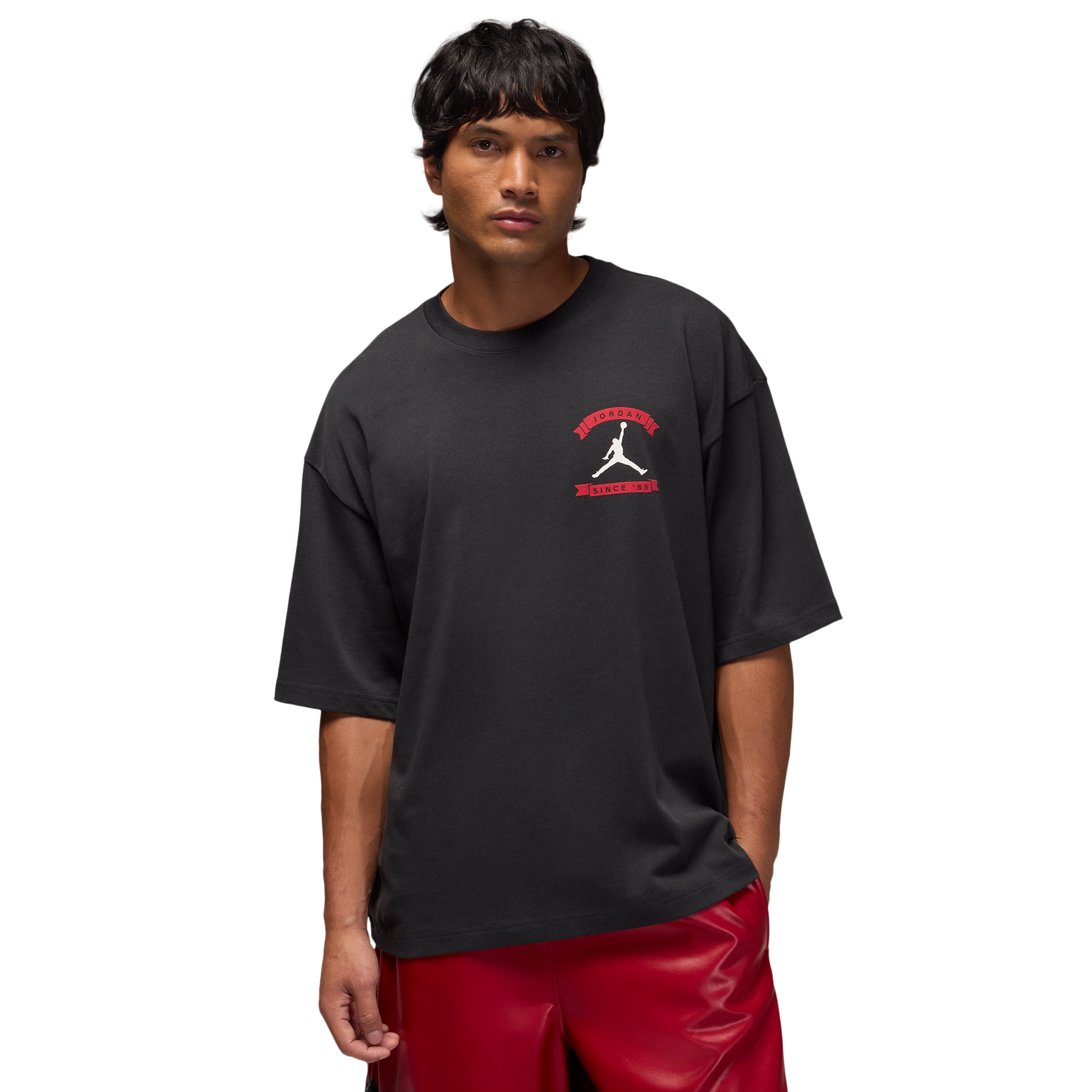 マイケル ジャクソン 87 BAD バスケ タンク ゲームシャツ ユニフォーム Jordan MJ Reissue Oversized Short Sleeve Crew CLD - Men's | Foot