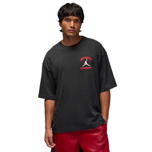 Jordan MJ Reissue Oversized Short Sleeve Crew CLD - Jordan Off Noir
