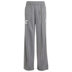 Girls' Grade School - adidas Originals Hello Kitty Wide Leg Pants - White/Grey