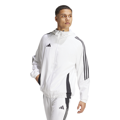 

adidas Mens adidas Tiro 24 Windbreaker - Mens Black/White Size XXL