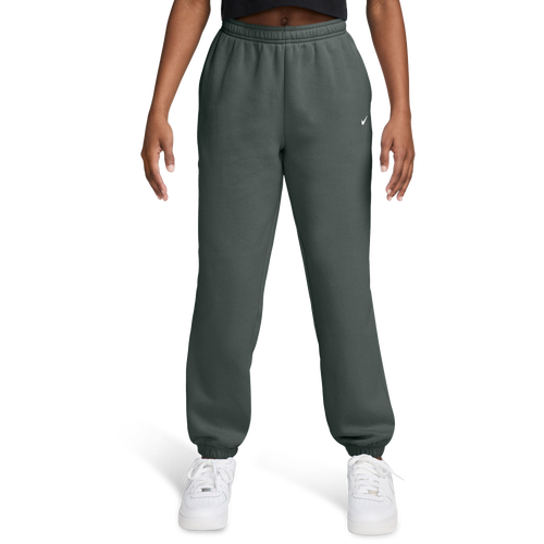  - Nike Studio Fleece Loose Pants - White/Green
