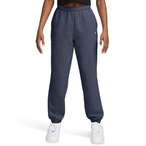  - Nike Studio Fleece Loose Pants - Blue/White