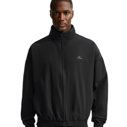 Men's - Nike Dri-FIT Standard Issue Game Woven Jacket - Black/Pale Ivory/Pale Ivory