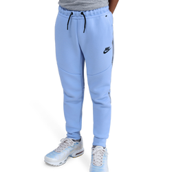 Boys' Grade School - Nike NSW Tech Fleece Reflective Joggers - Aluminum/Black