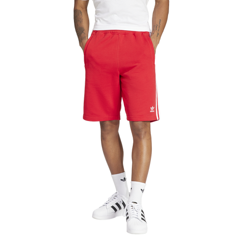 Adidas Originals Mens 3-stripes In Scarlet ModeSens Shorts Adicolor | Better