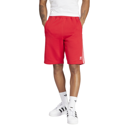 Adidas Originals Mens  Adicolor 3-stripes Shorts In Better Scarlet