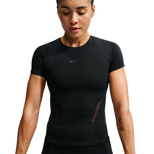  - Nike Dri-FIT Universal SS Mesh Top - Anthracite/Black Dk Smoke Grey