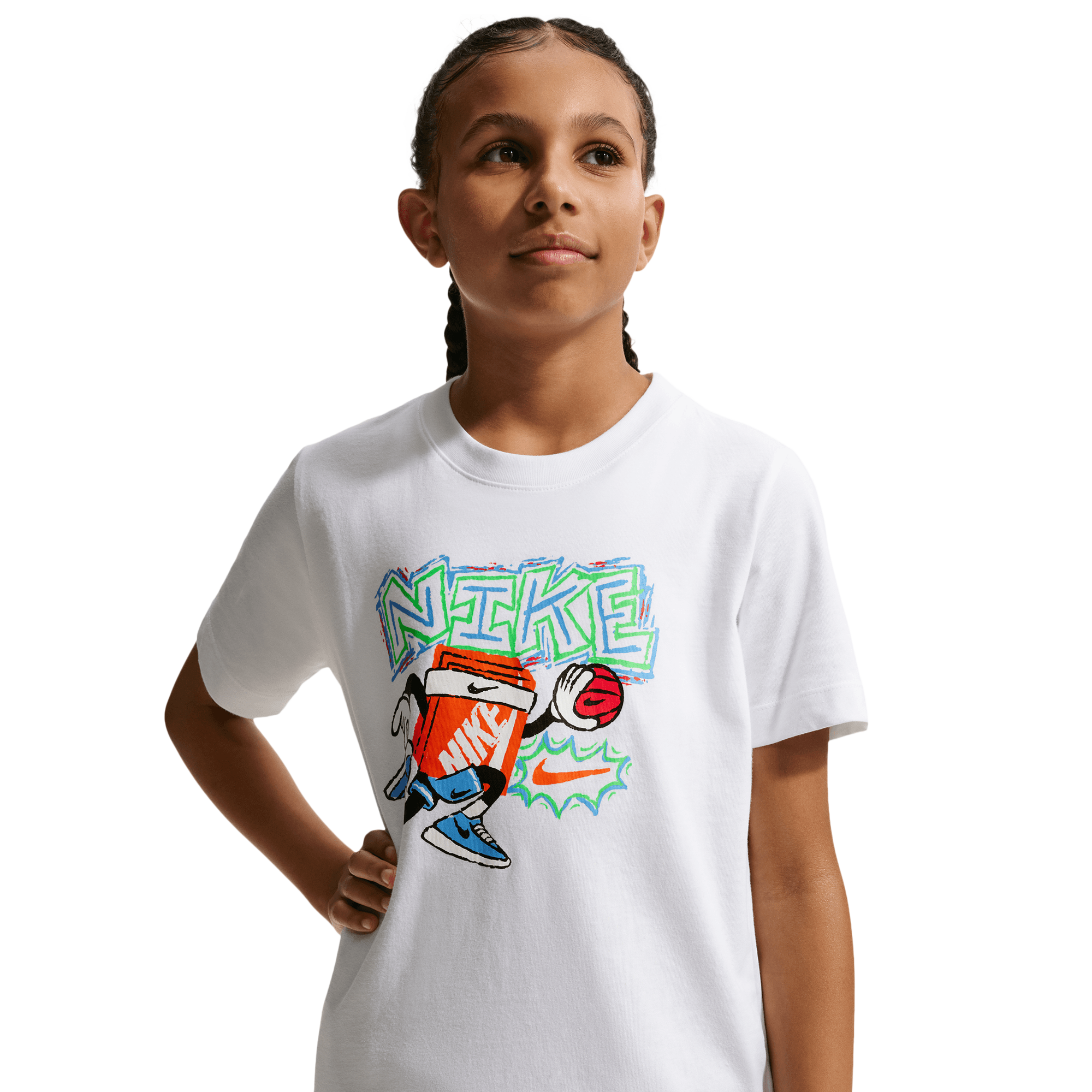 Nike NSW Tee Boxy Hoop - Boys' Grade School | Foot Locker