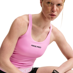 Women's - Nike Pro Dri-FIT Sculpt Bra Tank - Pink Rise/Black