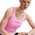 Nike Pro Dri-FIT Sculpt Bra Tank - Women's Pink Rise/Black