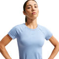 Nike Pro Dri-FIT Seamless SS Top - Nike Work Blue