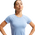 Nike Pro Dri-FIT Seamless SS Top - Women's Work Blue