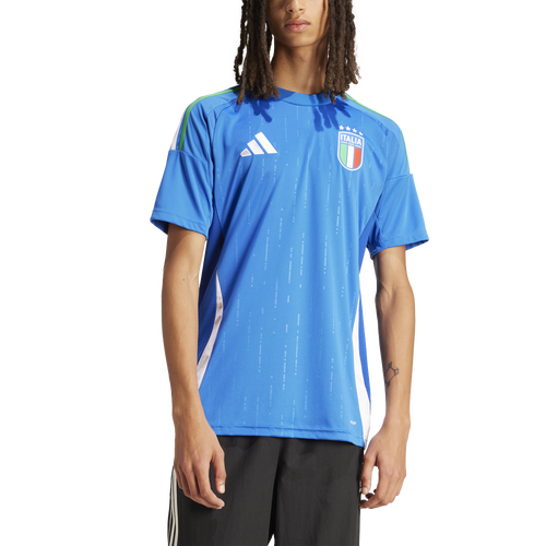 

adidas Mens Italy adidas Italy 2024 Home Soccer Jersey - Mens Blue Size M