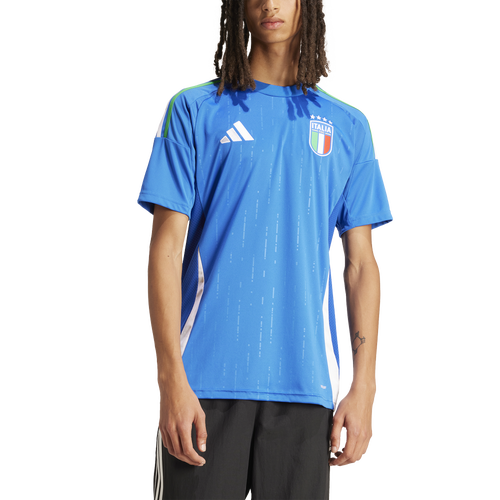 

adidas Mens Italy adidas Italy 2024 Home Soccer Jersey - Mens Blue Size S