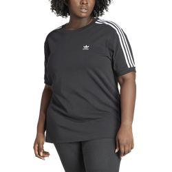 Women's - adidas Originals adicolor 3-Stripes Lifestyle Baby T-shirt (PS) - Black