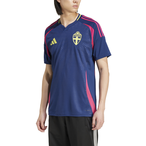 

adidas Mens Spain adidas Sweden 2024 Away Soccer Jersey - Mens Team Navy Blue Size M
