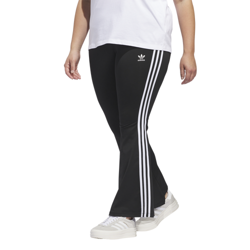 adidas Originals adicolor 3 Stripes Flared Leggings Plus Size