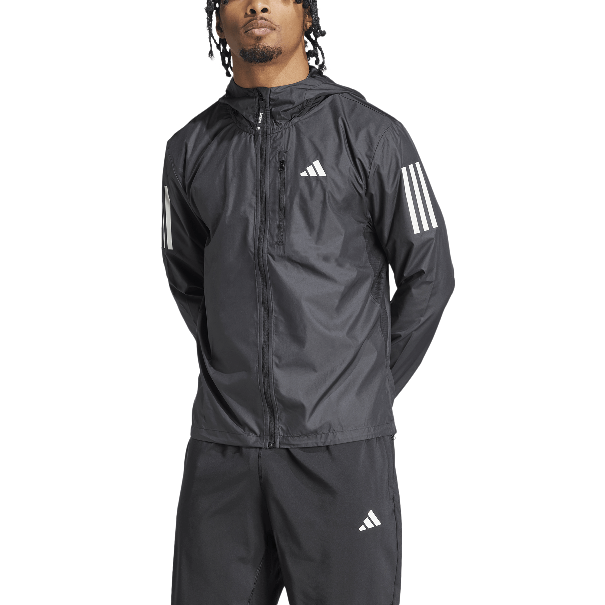 ジャケット・アウター adidas Lightweight Parka WIND. RDY adidas Men's Regular Back to Sport Wind.RDY Anorak, Black