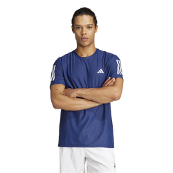 Men's - adidas Own The Run Aeroready Running S/S T-Shirt - Dark Blue