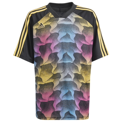 

Boys adidas adidas Tiro Summer T-Shirt - Boys' Grade School Black/Spark/Pulse Magenta Size XL