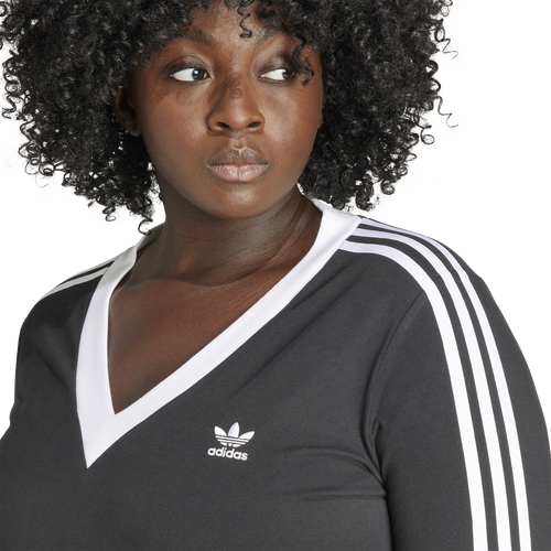 adidas Originals adicolor 3 Stripes V Neck Maxi Dress PS Foot Locker