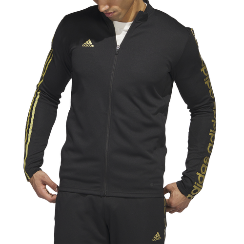 

adidas Mens adidas Tiro 23 WM Jacket - Mens Gold/Black Size M