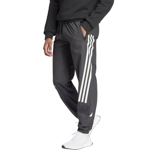 

adidas Mens adidas Future Icons 3-Stripes Woven Pants - Mens Black Size M