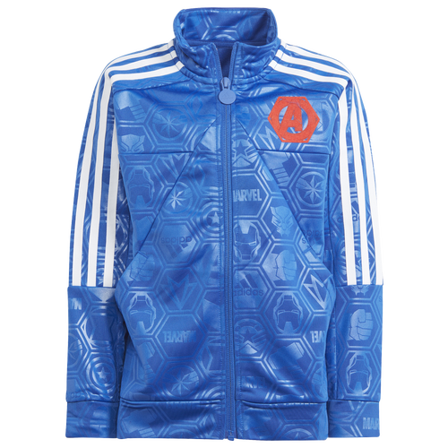 Adidas Originals Kids' Boys Adidas Marvel Avengers Track Top In Team Royal Blue/white