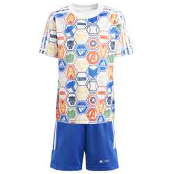 Boys' Preschool - adidas Marvel Avengers T-Shirt Set - Multicolor/White