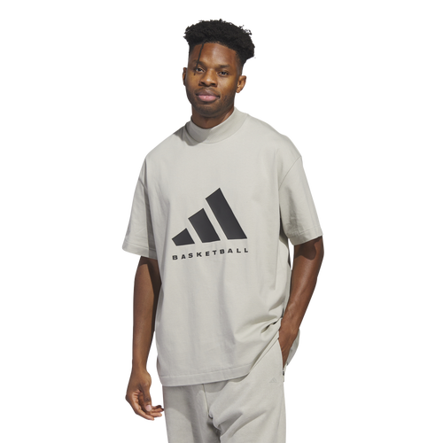 

adidas Mens adidas One Cotton Jersey T-Shirt - Mens Sesame/Sesame Size M