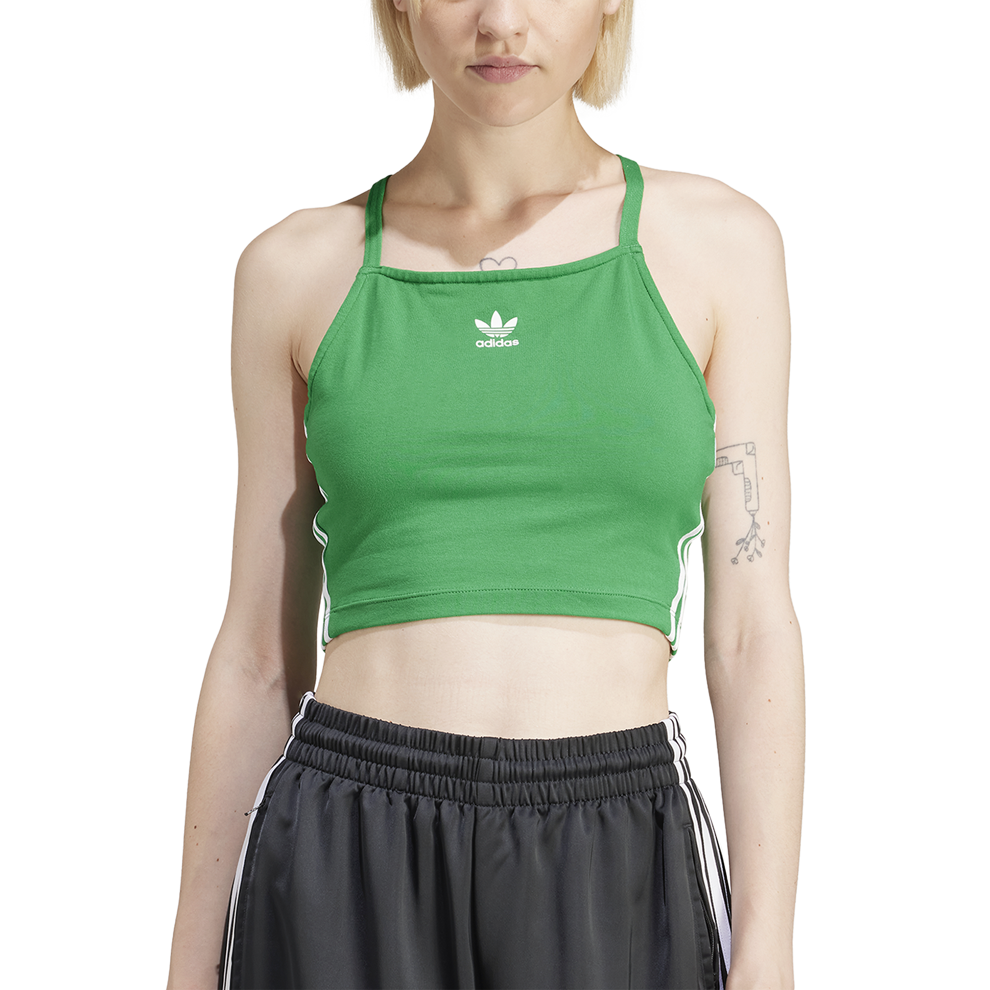 adidas Originals adicolor 3-Stripes Crop Top Locker | Foot