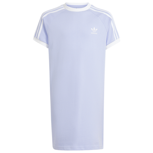 

adidas Originals Girls adidas Originals Adicolor T-Shirt Dress - Girls' Grade School Violet Tone Size M