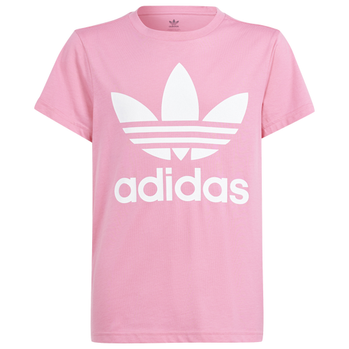 

Girls adidas Originals adidas Originals Trefoil T-Shirt - Girls' Grade School Pink Fusion/White Size M