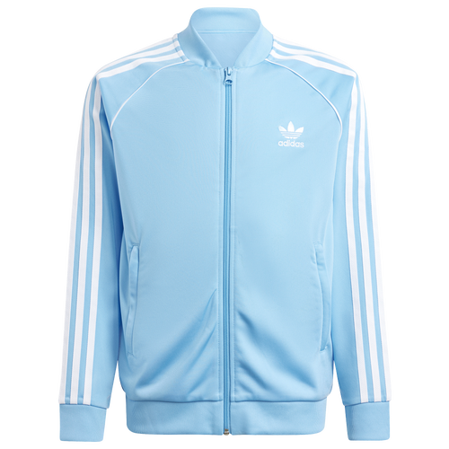 

Boys adidas Originals adidas Originals Adicolor Superstar Track Jacket - Boys' Grade School Semi Blue Burst Size S