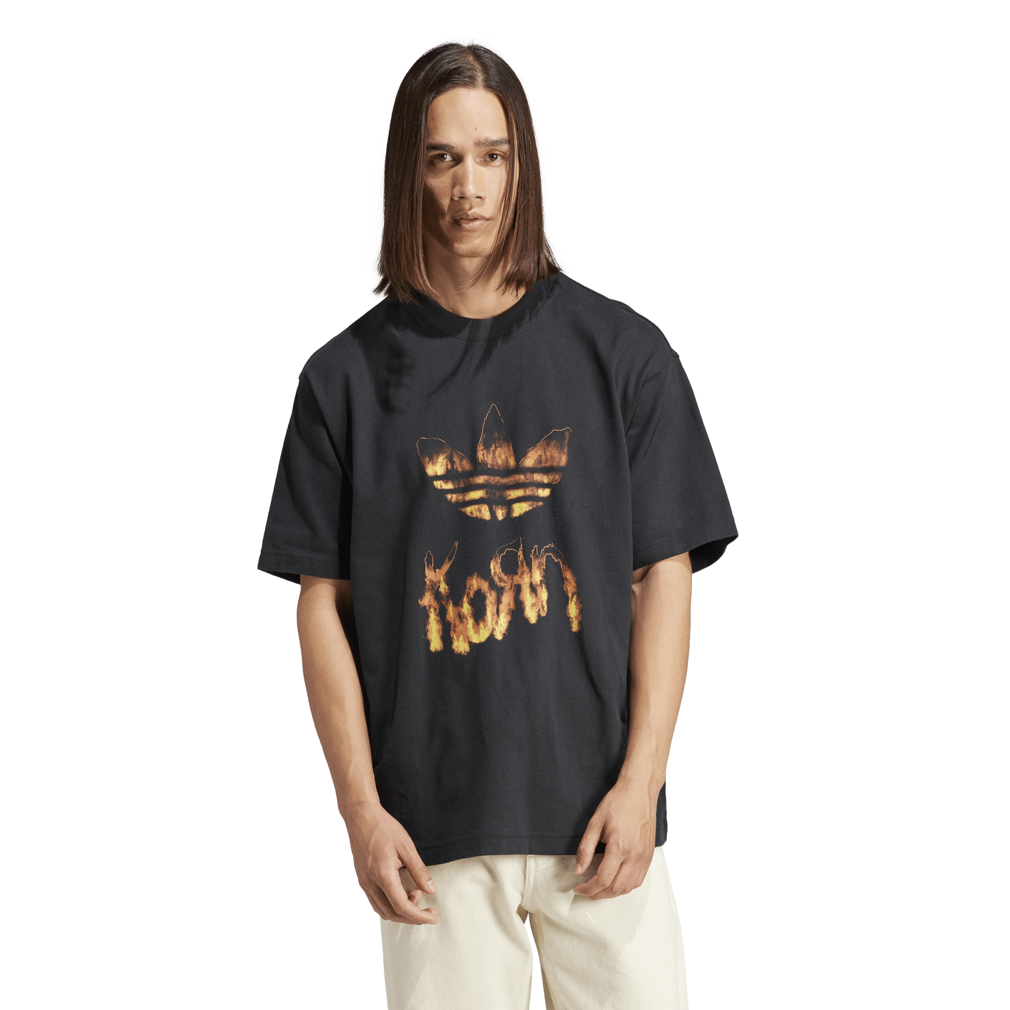 予約中！ Adidas KORN グラフィックTシャツ XL - トップス