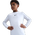 Nike Pro Dri-FIT Long Sleeve Crew - Boys' Grade School White/Black