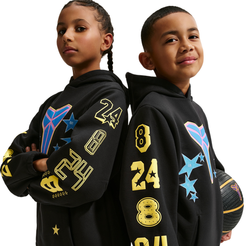 BOYS - Nike Fleece Pullover Hoodie ASW - Yellow/Black