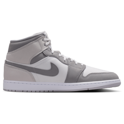Men's - Jordan Air Jordan 1 Mid SE - Summit White/Phantom/Light Smoke Grey