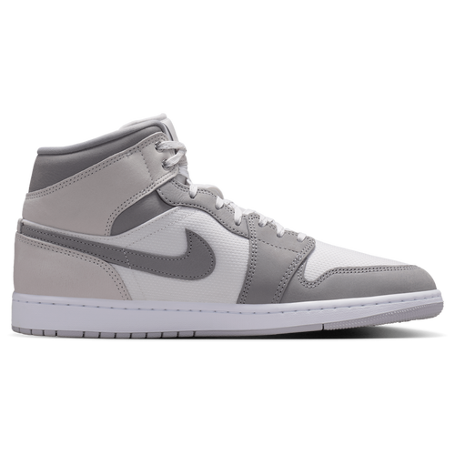  - Jordan Air Jordan 1 Mid SE - Summit White/Phantom Light Smoke Grey