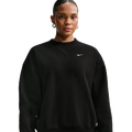 Nike Studio Fleece Heavy OS Crew - Nike Total Black/Sail